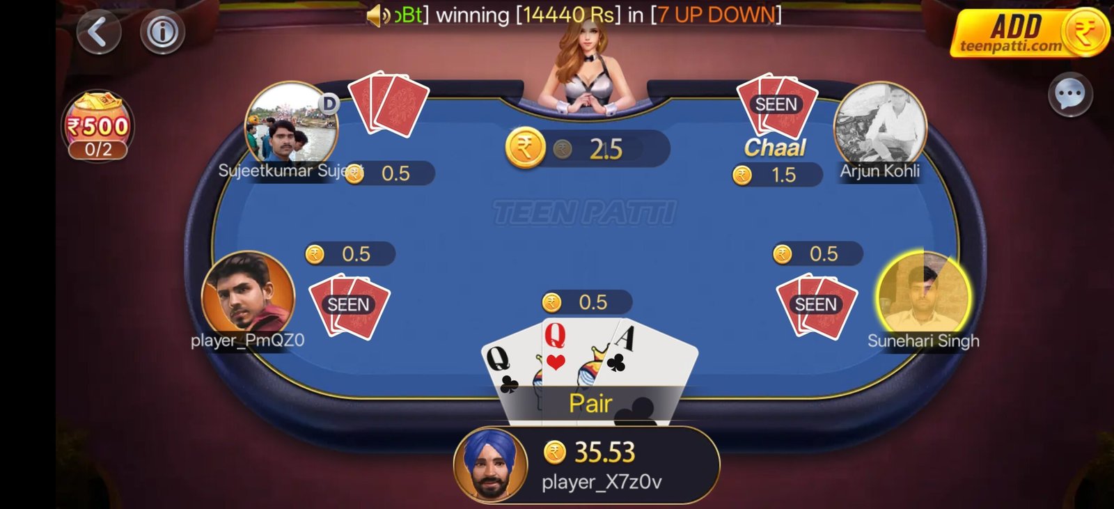 Teen Patti master
